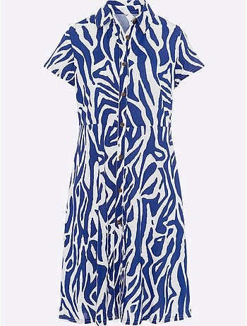 Robe D'été Pure Viscose - Taille Standard - Moda Vilona