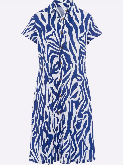 Robe D'été Pure Viscose - Taille Standard - Moda Vilona - Kiabi