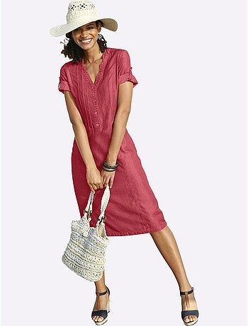 Robe D'été Qualité Lyocell Estivale - Taille Courte - Witt
