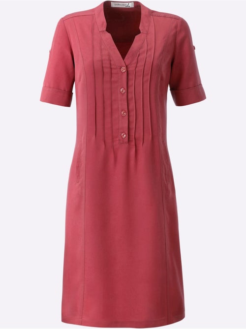 Robe D'été Qualité Lyocell Estivale - Taille Courte - Witt - Kiabi Robe D'été Qualité Lyocell Estivale - Taille Courte - Witt - Kiabi