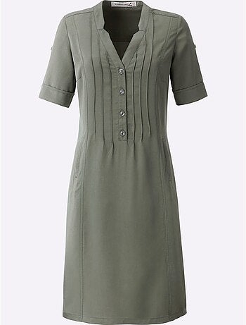 Robe D'été Qualité Lyocell Estivale - Taille Courte - Witt