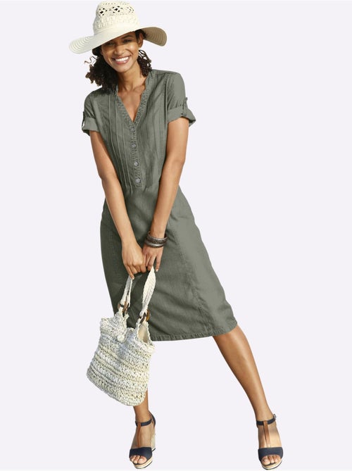 Robe D'été Qualité Lyocell Estivale - Taille Courte - Witt - Kiabi