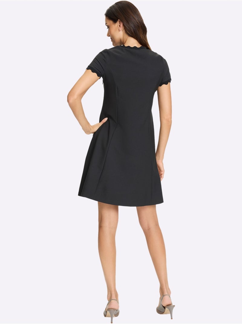 Robe D'été Qualité Tissée - Taille Standard - Helline Noir - Kiabi