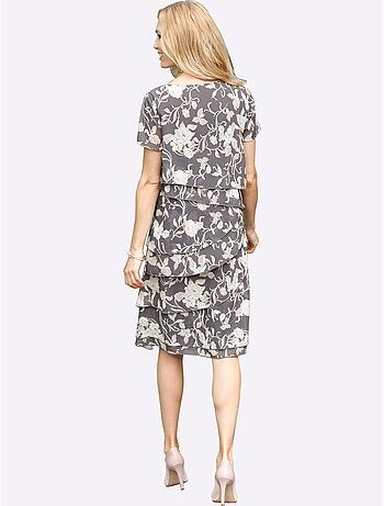 Robe D'été Style Superposé - Taille Standard - Moda Vilona