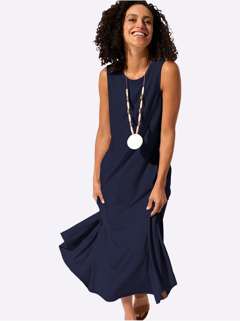 Robe D'été Très Confortables à Enfiler - Taille Standard - Witt Bleu marine - Kiabi