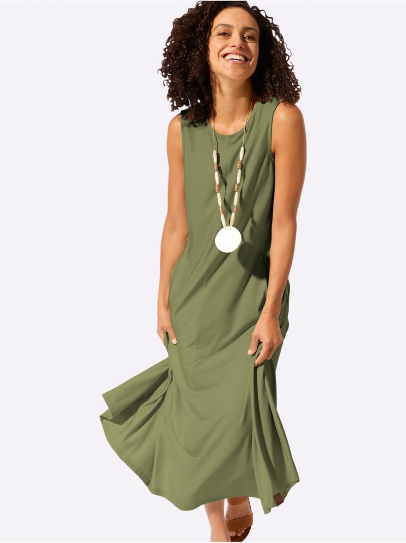 Robe D'été Très Confortables à Enfiler - Taille Standard - Witt Bleu Vert Gris - Kiabi