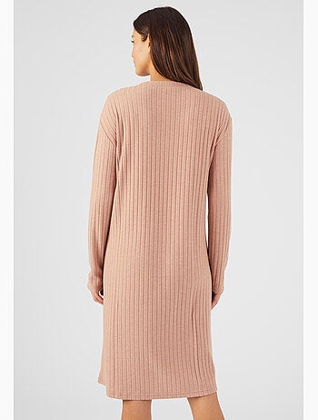 Robe détente en maille côtelée Thermolactyl - Damart