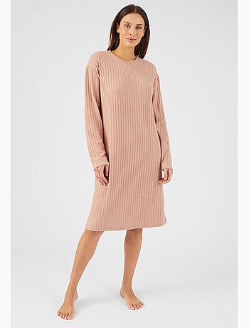 Robe détente en maille côtelée Thermolactyl - Damart