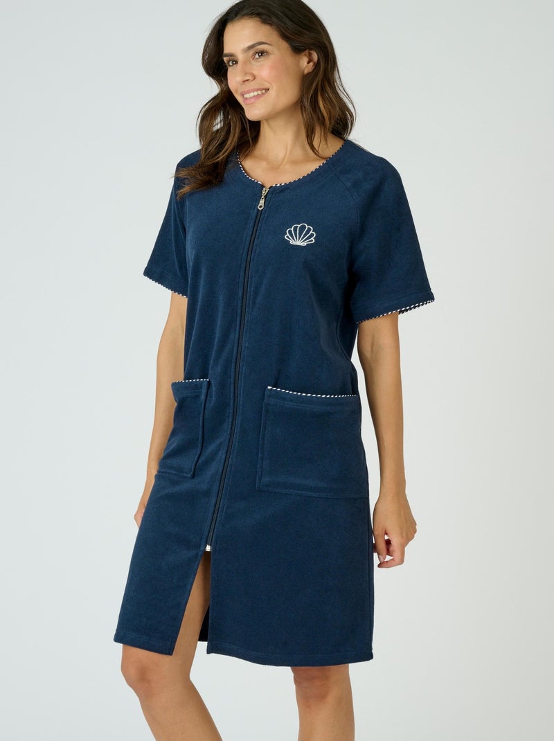 Robe détente éponge - Damart Orange - Kiabi