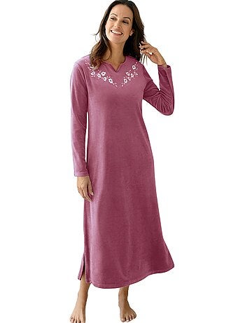 Robe d'hôtesse maille velours - DAXON