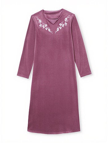 Robe d'hôtesse maille velours - DAXON