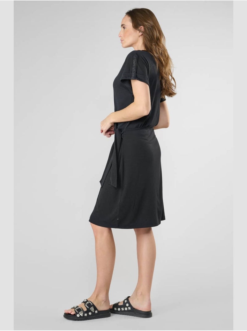 Robe DIASCIA droite 'Le Temps Des Cerises' Noir - Kiabi