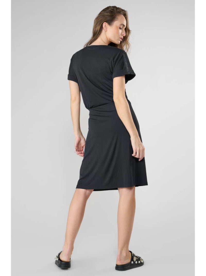 Robe DIASCIA droite 'Le Temps Des Cerises' Noir - Kiabi