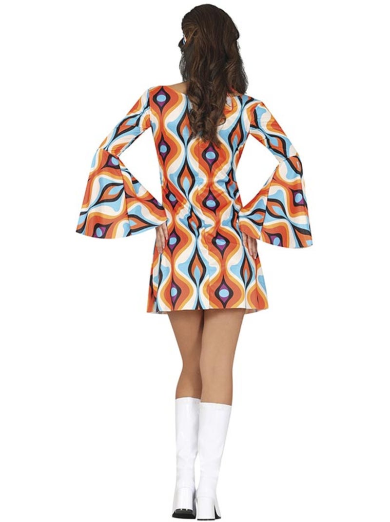 Robe disco des années 70 Multicolore - Kiabi