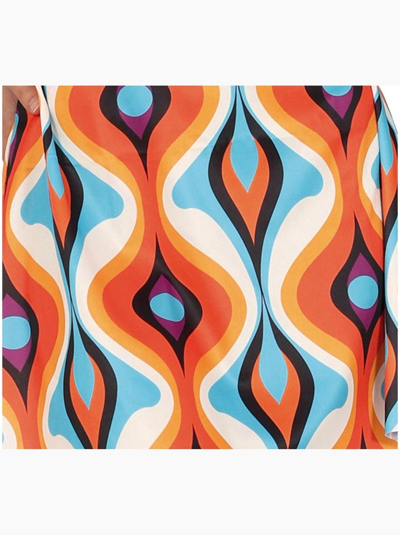 Robe disco des années 70 Multicolore - Kiabi