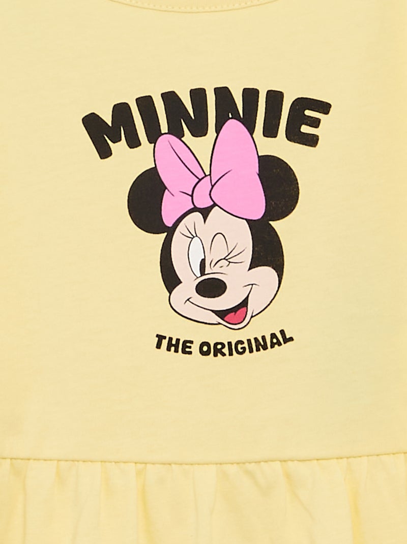 Robe 'Disney' à bretelles Jaune - Kiabi