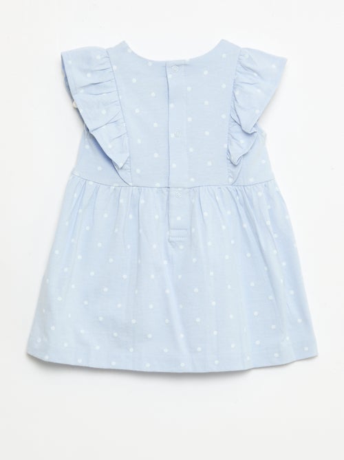 Robe 'Disney' avec volants en coton léger - Kiabi