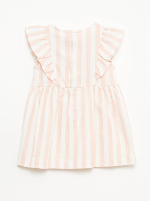 Robe 'Disney' avec volants en coton léger - Kiabi