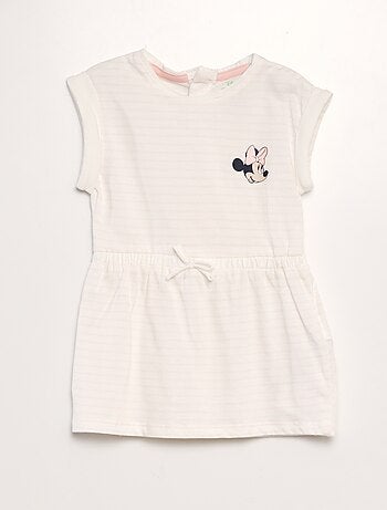 Robe 'Disney Baby' - Disney - Blanc - Bébé - 6 Mois - Coton - Eté