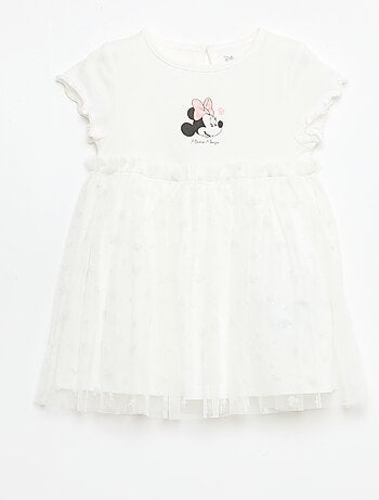 Robe 'Disney' 'Minnie' avec tulle en coton