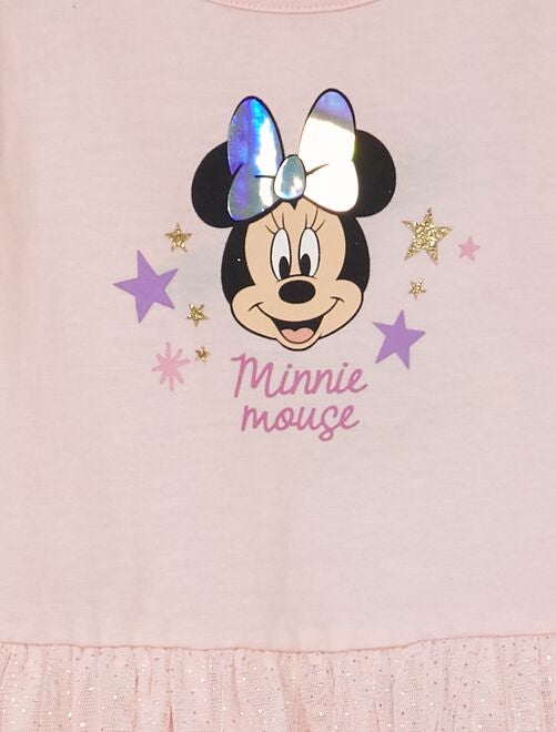 Disney filles robes princesse vêtements pour enfants dessin animé Minnie  Mouse imprimer été mode bébé Minnie Mouse robe 2023 1-10Y