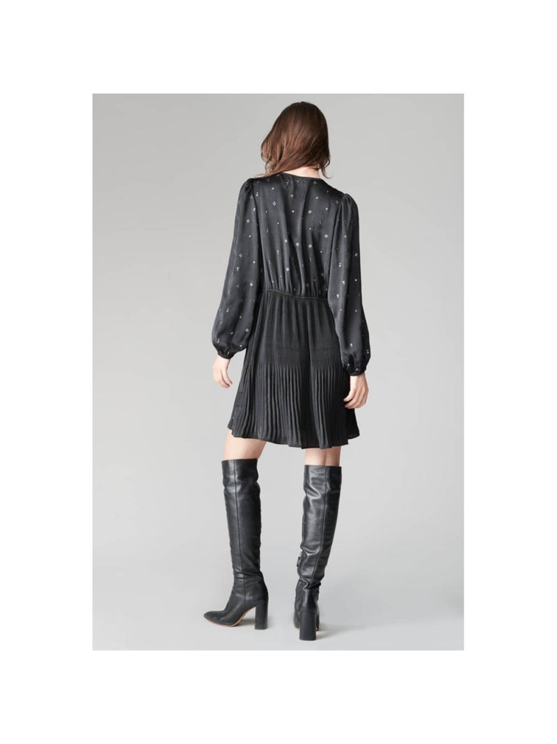 Robe DOLNA evasée, patineuse 'Le Temps Des Cerises' Noir - Kiabi