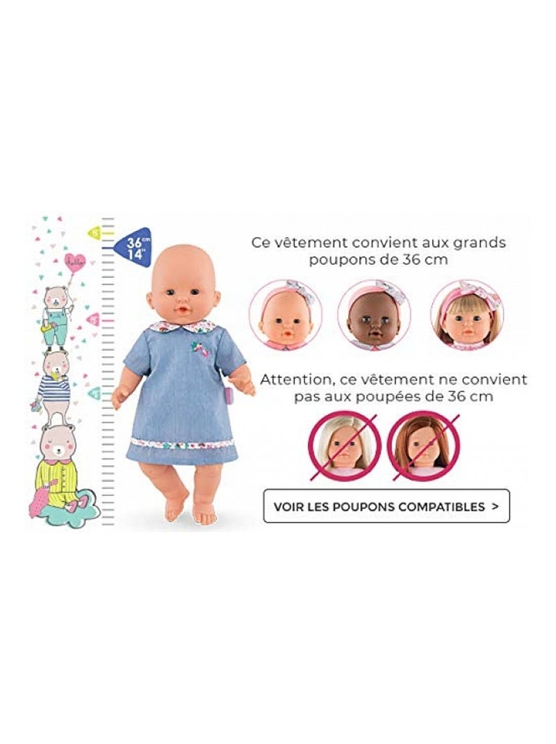 Robe Dragée pour poupon 36 cm Multicolore - Kiabi