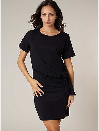 Robe droite femme en jersey coton 'Deeluxe'