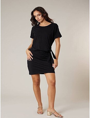 Robe droite femme en jersey coton 'Deeluxe'