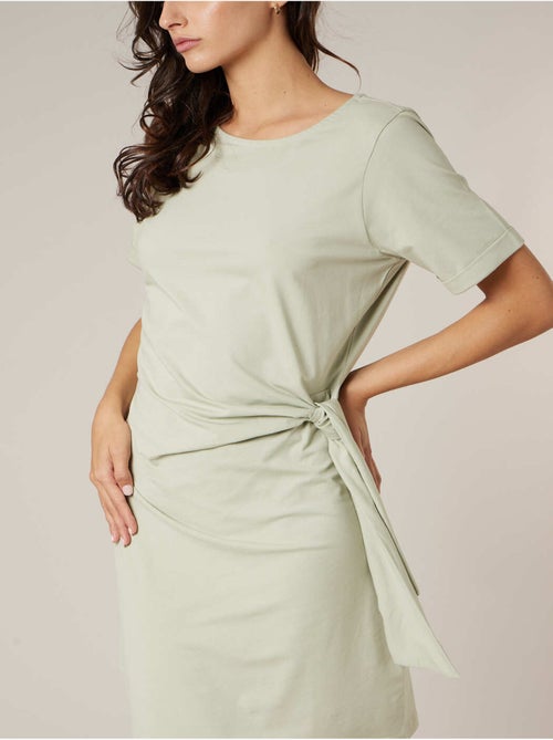 Robe droite femme en jersey coton 'Deeluxe' - Kiabi