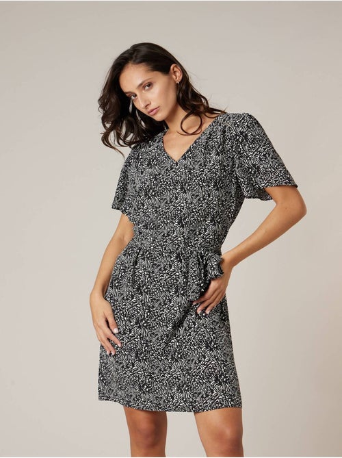 Robe droite femme fluide 'Deeluxe' - Kiabi