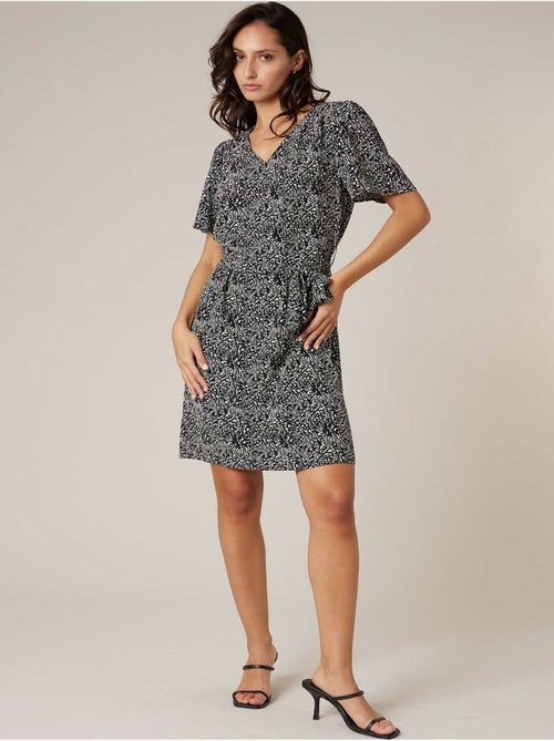 Robe droite femme fluide 'Deeluxe' - Kiabi