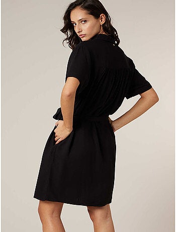 Robe droite femme fluide 'Deeluxe'