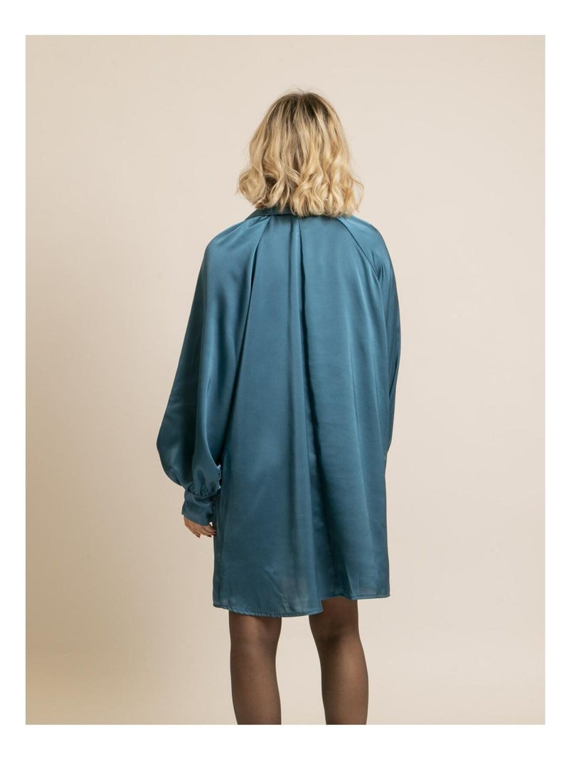Robe droite IDELMA Bleu - Kiabi