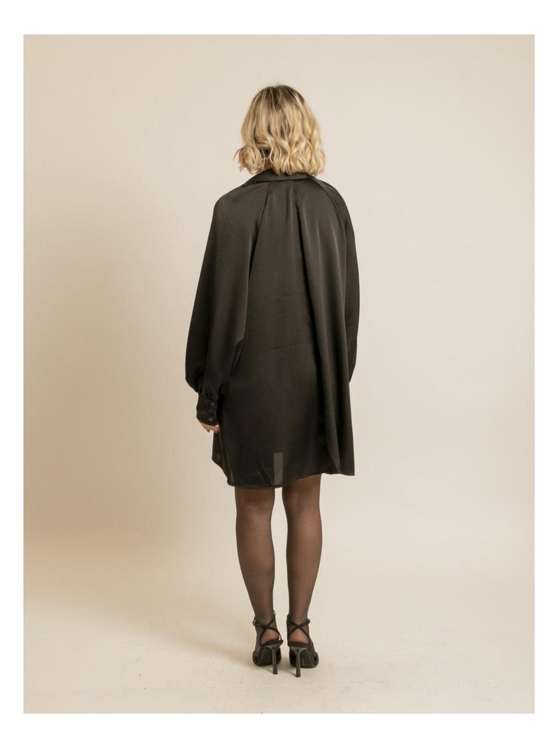 Robe droite IDELMA Noir - Kiabi