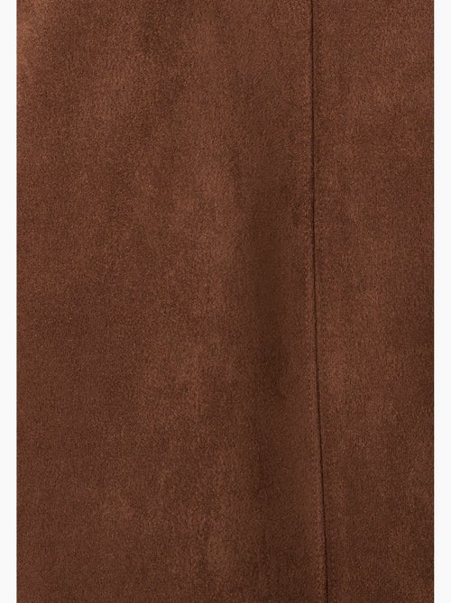 Robe droite suédine - Damart - Kiabi