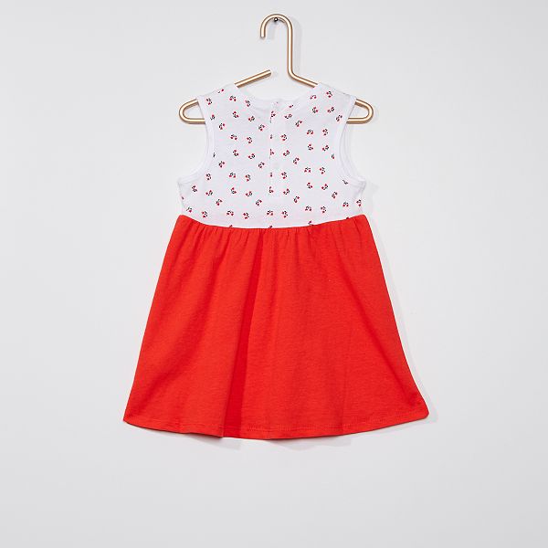 Robe Eco Concue Bebe Fille Rouge Kiabi 4 00