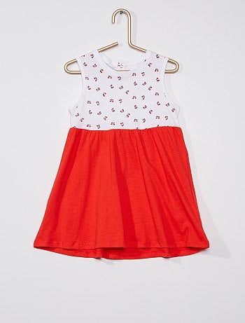 Robe Eco Concue Bebe Fille Rouge Kiabi 2 00