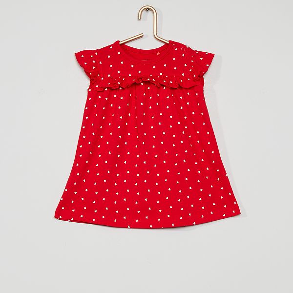 robe rouge kiabi fille