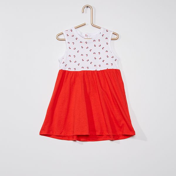 Robe Eco Concue Bebe Fille Rouge Kiabi 2 00