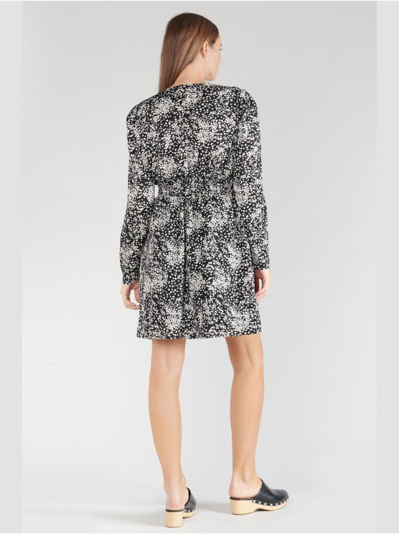 Robe EDWINA droite 'Le Temps Des Cerises' Noir - Kiabi