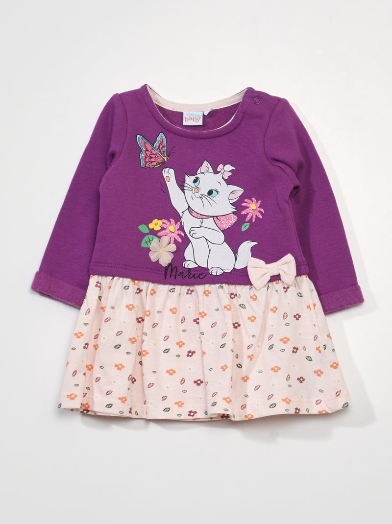 Robe effet 2 en 1 'Marie' 'Les Aristochats' 'Disney' Gris - Kiabi
