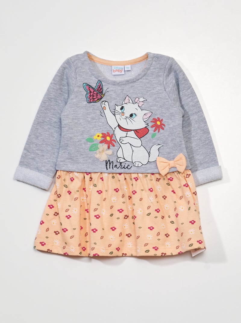 Robe effet 2 en 1 'Marie' 'Les Aristochats' 'Disney' Violet - Kiabi