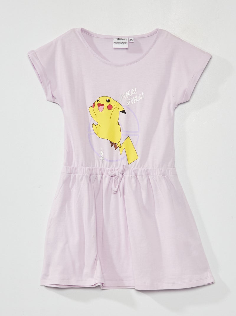 Robe effet 2 en 1 'Pokémon' Violet - Kiabi
