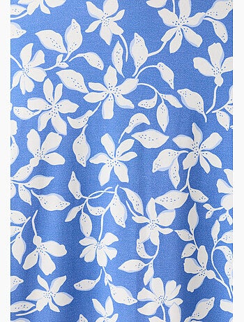 Robe effet cache-coeur viscose stretch - Damart