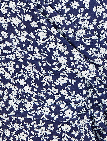 Robe effet cache-coeur viscose stretch - Damart