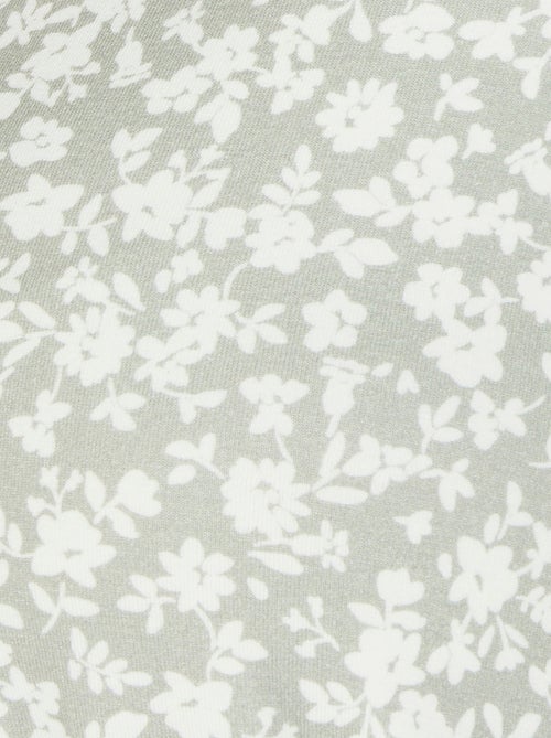 Robe effet cache-coeur viscose stretch - Damart - Kiabi