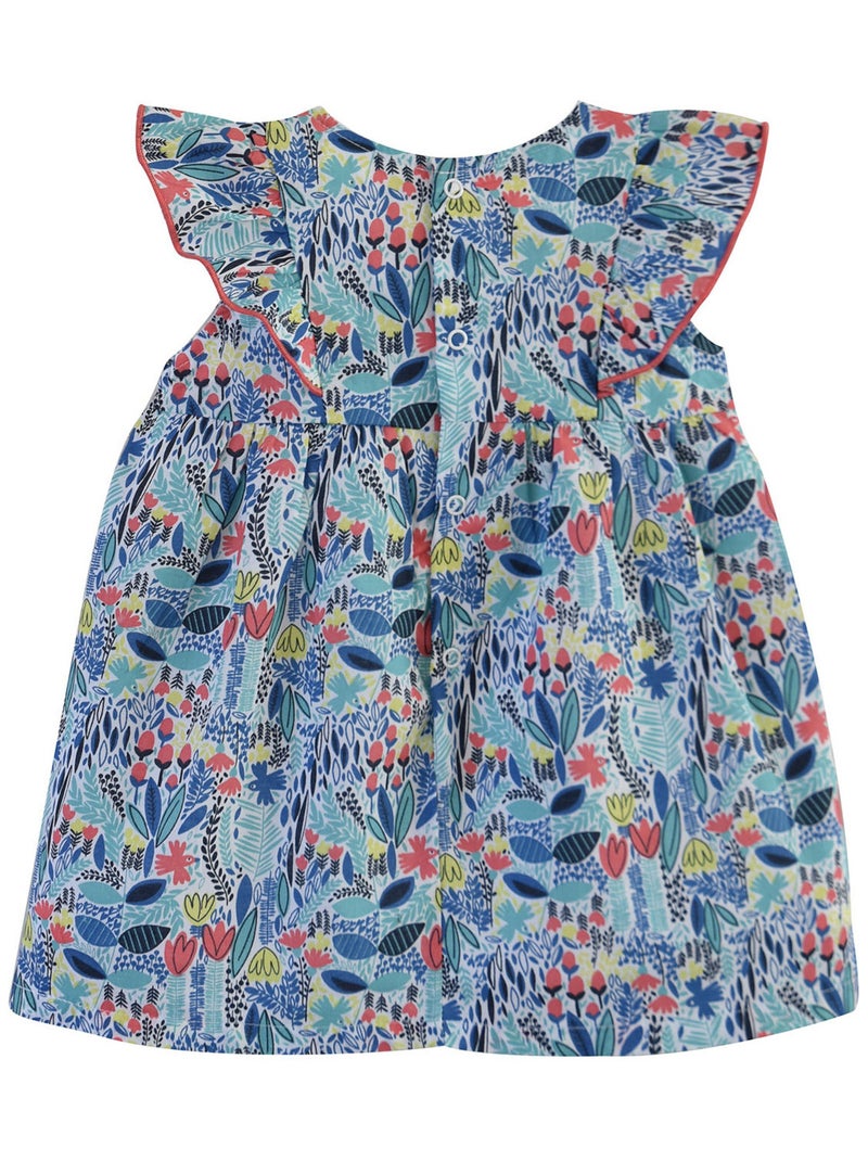 ROBE EMMANUELLE MANCHES COURTES BEBE Blanc - Kiabi