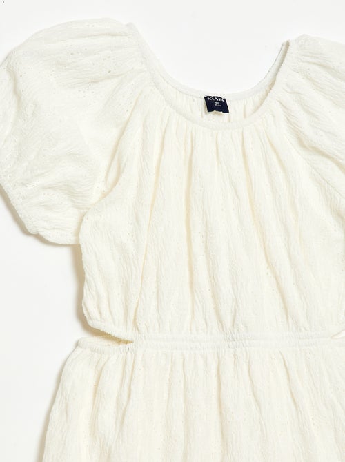 Robe en broderie anglaise - Kiabi