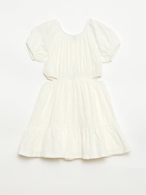 Robe en broderie anglaise - Kiabi